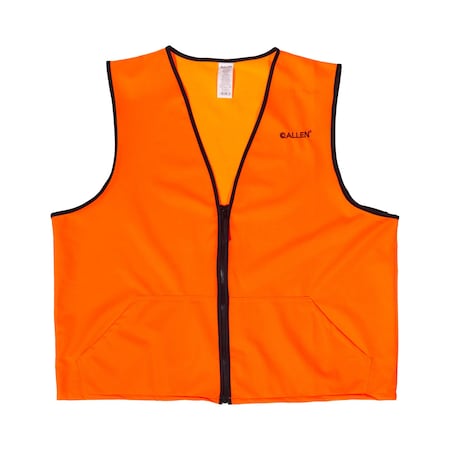Allen Co Deluxe Blaze Orange Hunting Vest, XL 15768